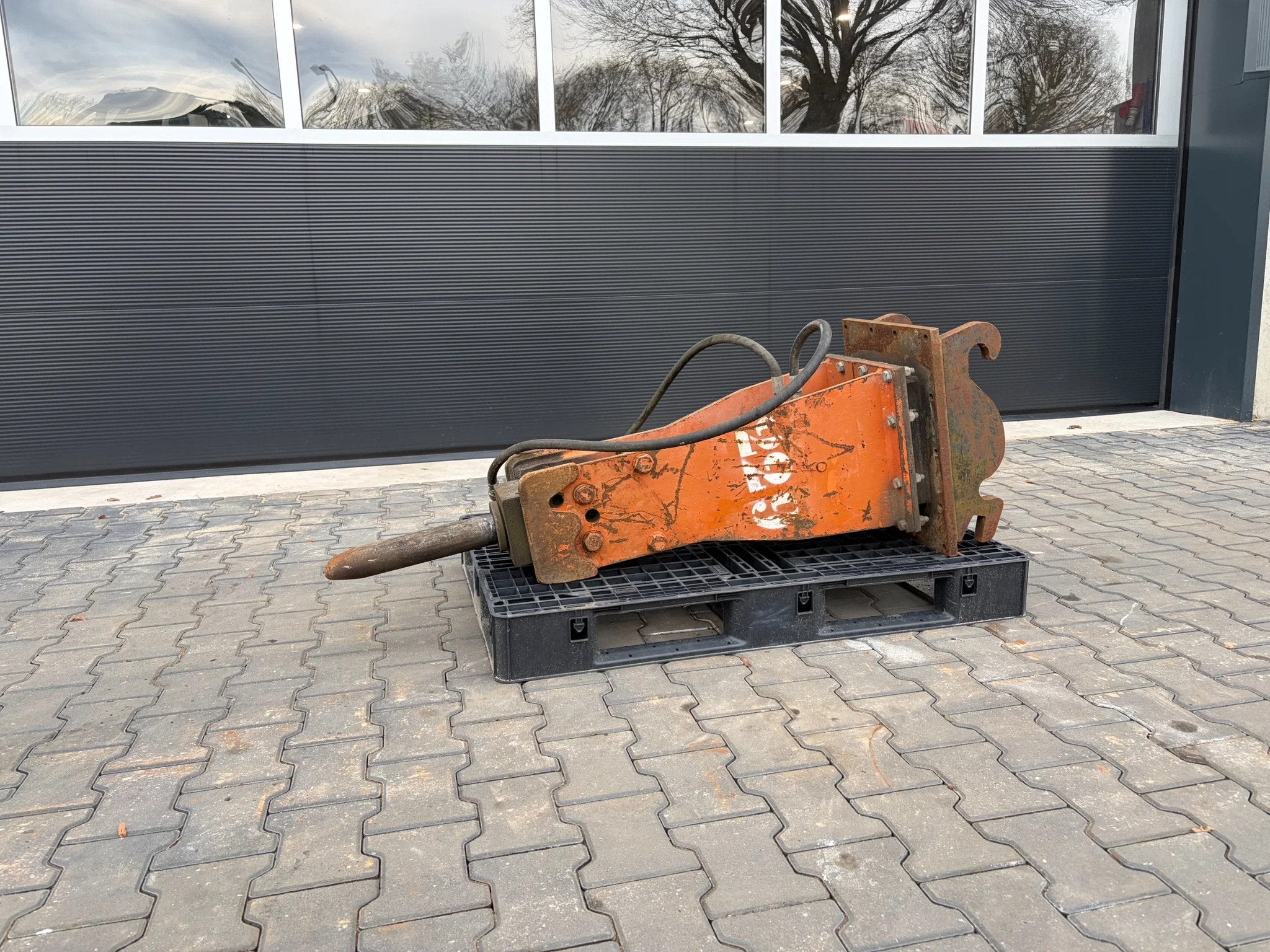 Hydraulische breekhamer/sloophamer cw10