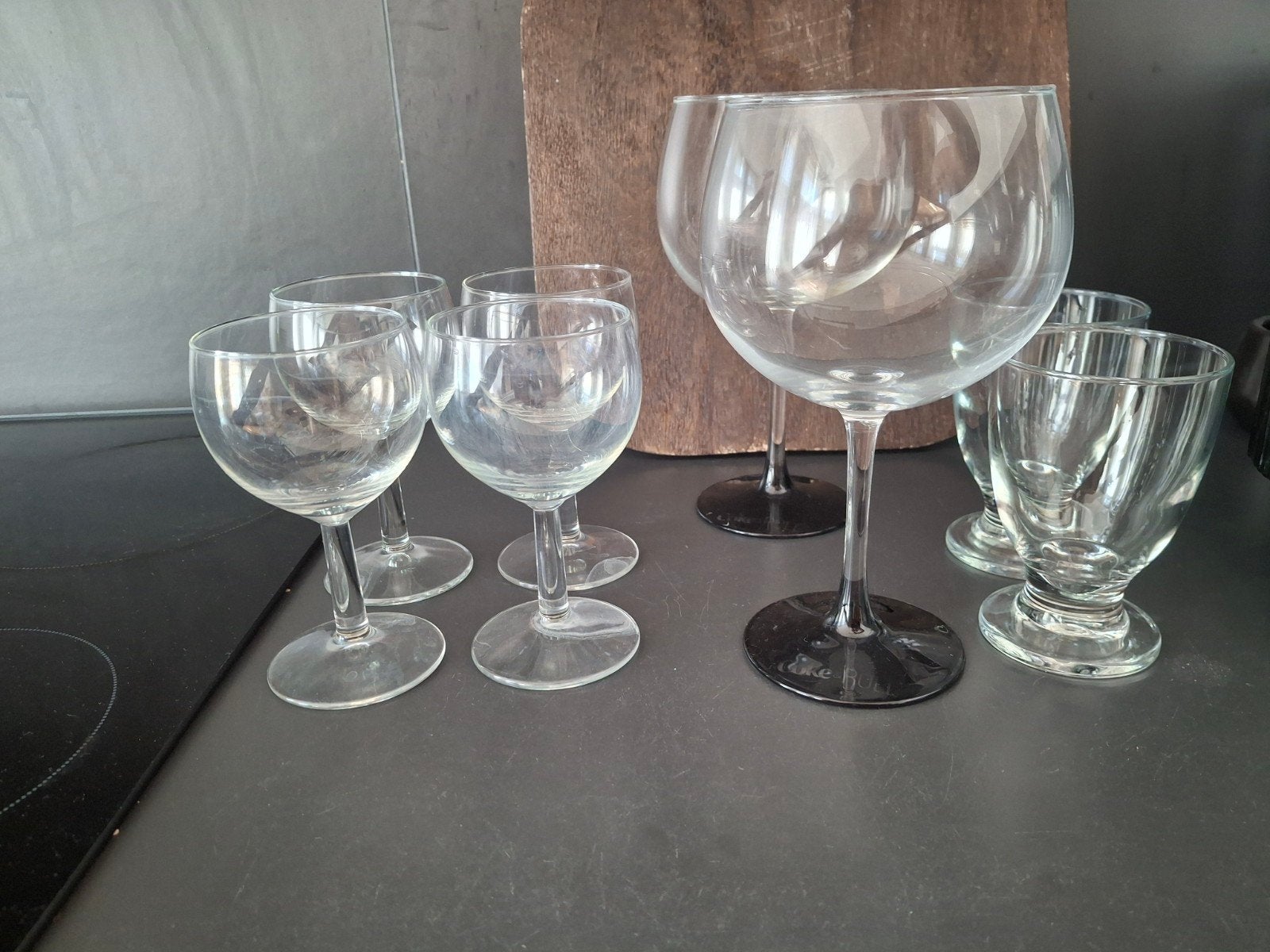 wijnglazen, cocktailglazen, waterglazen, Verzamelen, Ophalen, Gebruikt