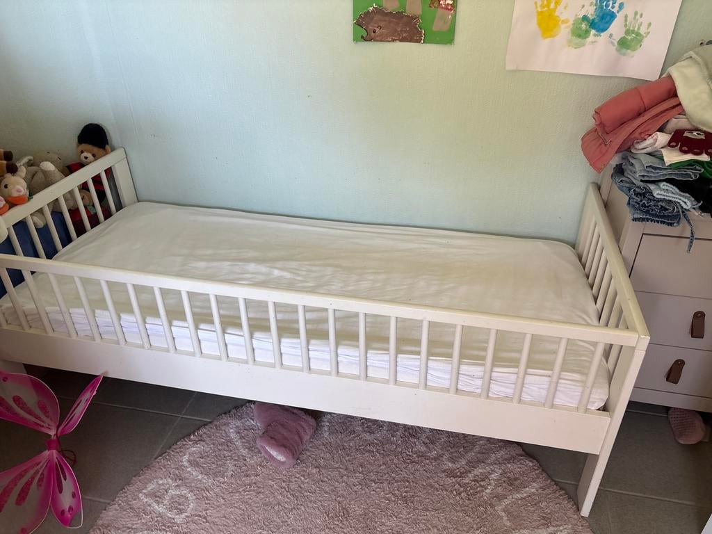 Peuterbed Ikea, Kinderen en Baby's, Kinderkamer | Bedden, Gebruikt, 70 tot 85 cm, 160 tot 180 cm, Ophalen