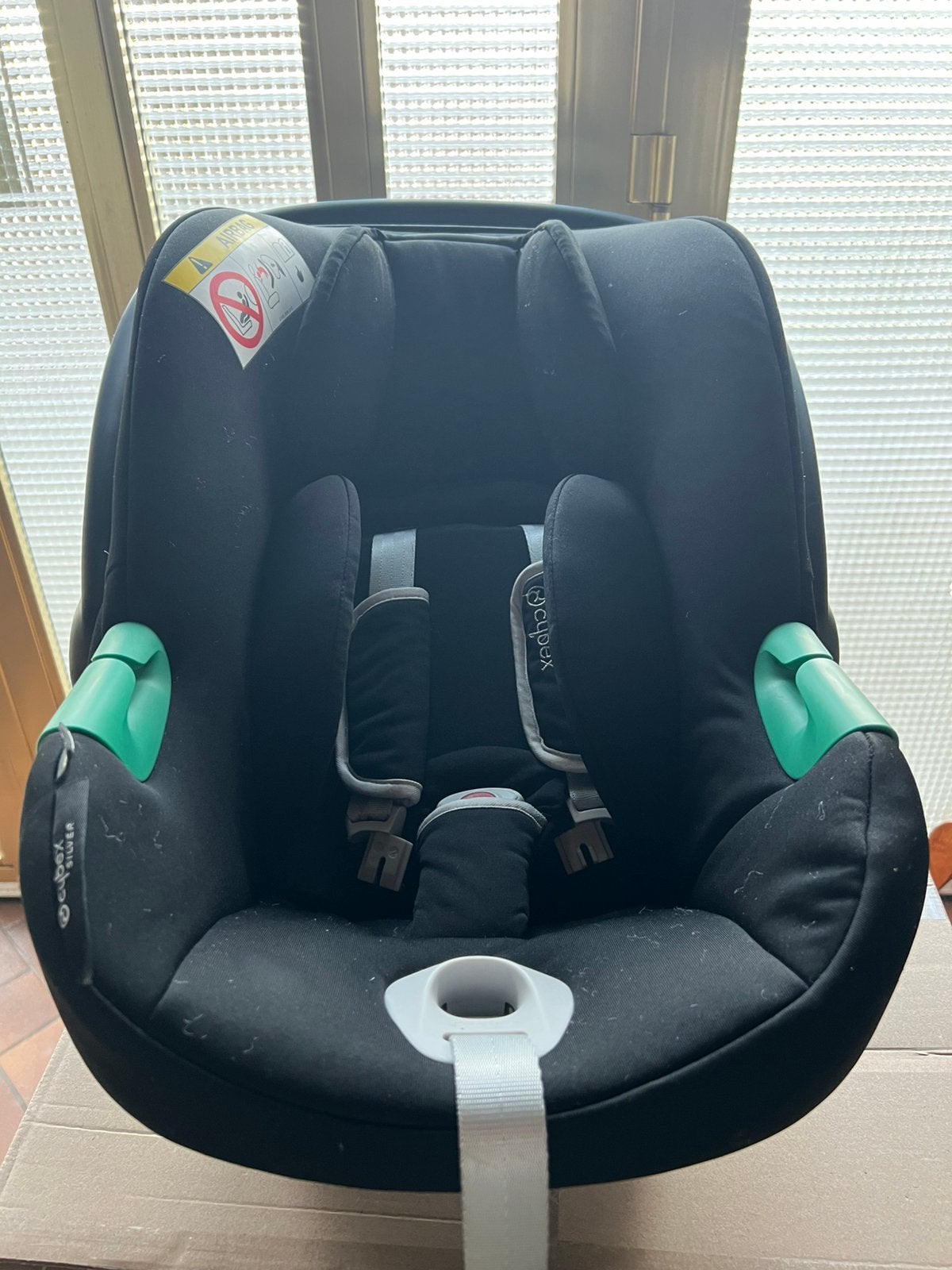 Autostoel ATON B2 i-size cybex + Base One isofix, Enlèvement, Comme neuf, Isofix