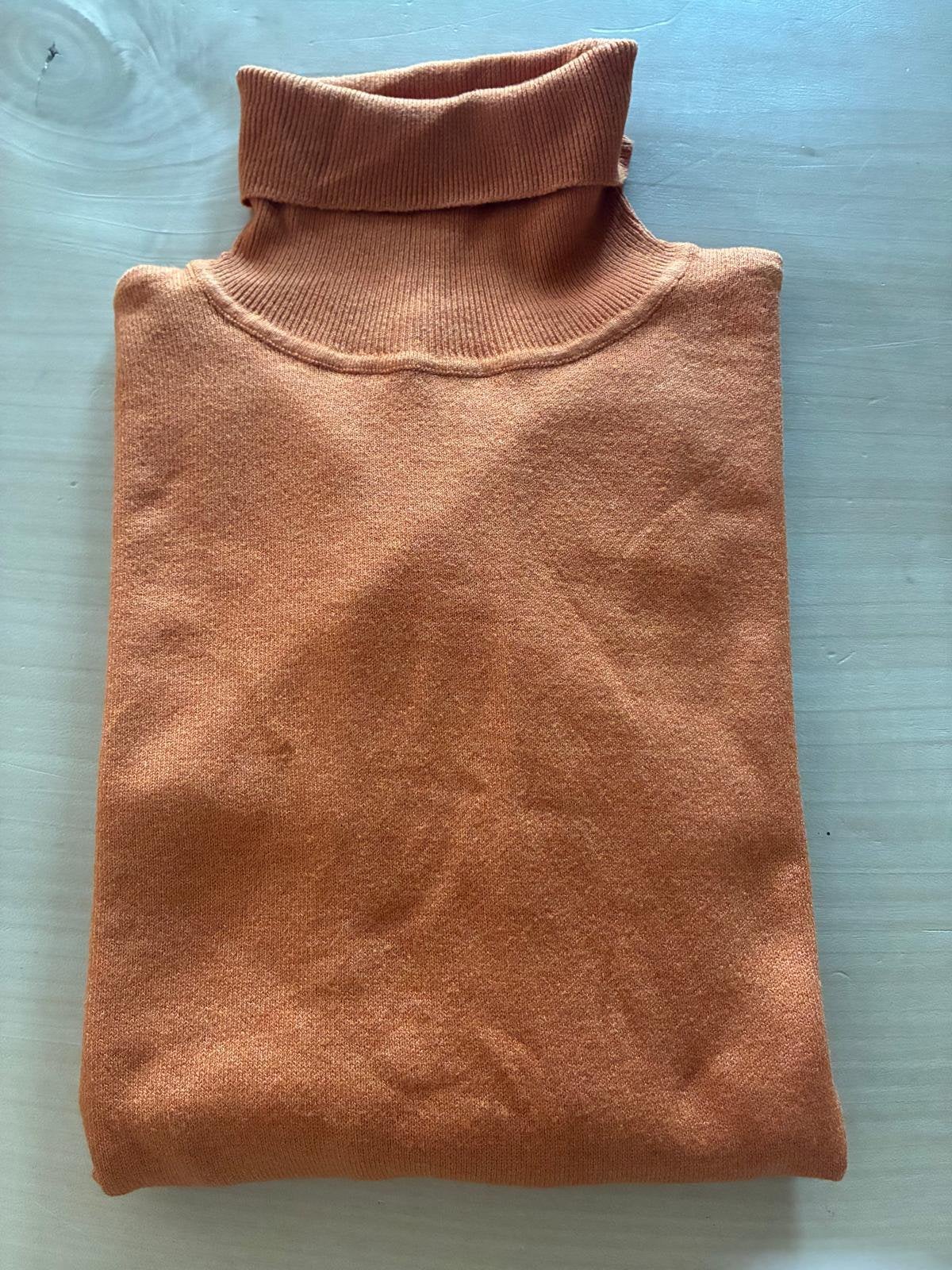 Pull à col roulé pour femme, Enlèvement ou Envoi, Porté, Taille 36 (S), Orange