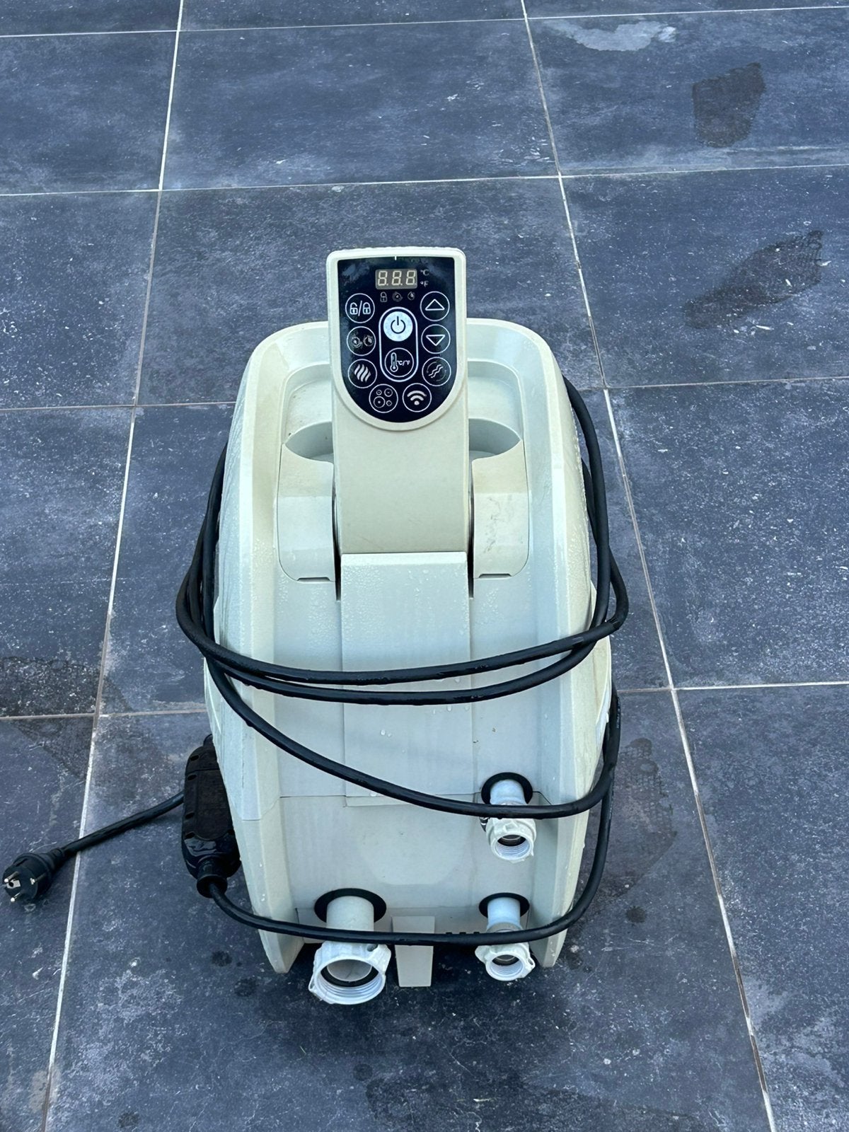Pomp lazyspa milan (met wifi), Jardin & Terrasse, Enlèvement, Utilisé, Pompe, Gonflable