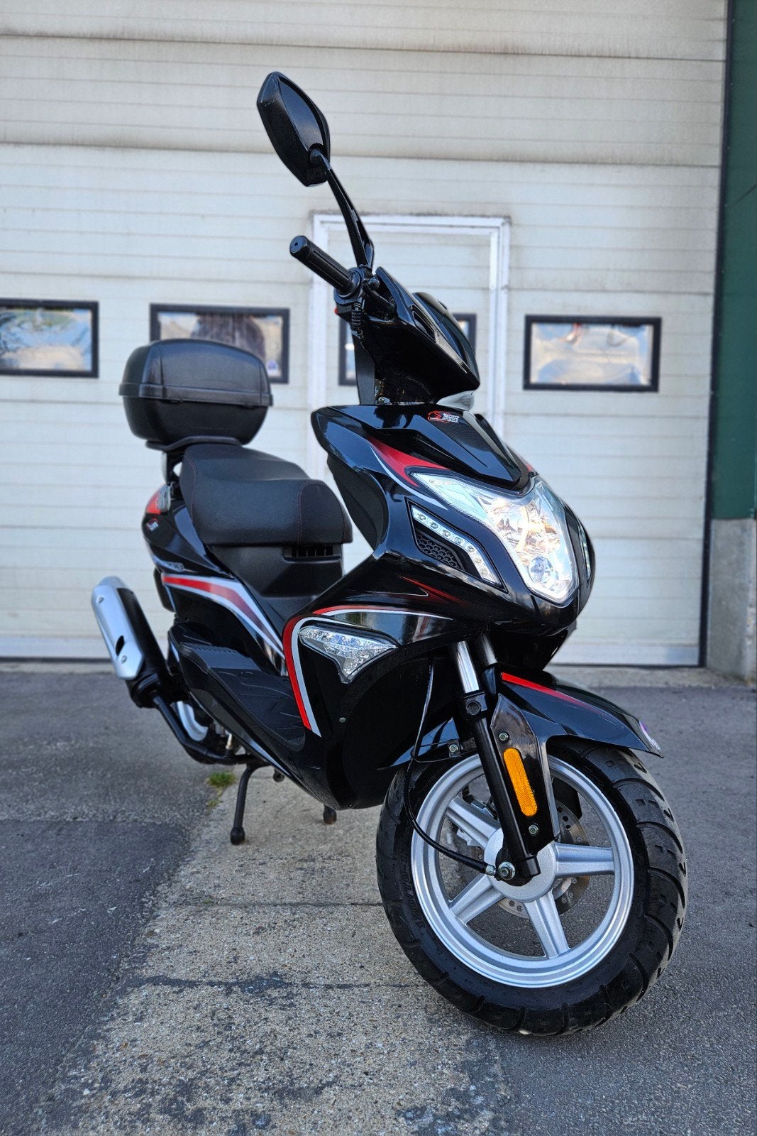 KSR RS8000 50cc klasse A 4 takt 2020 - 3.804 km! Topstaat!, Fietsen en Brommers, Verzenden, Klasse A (25 km/u), Zo goed als nieuw