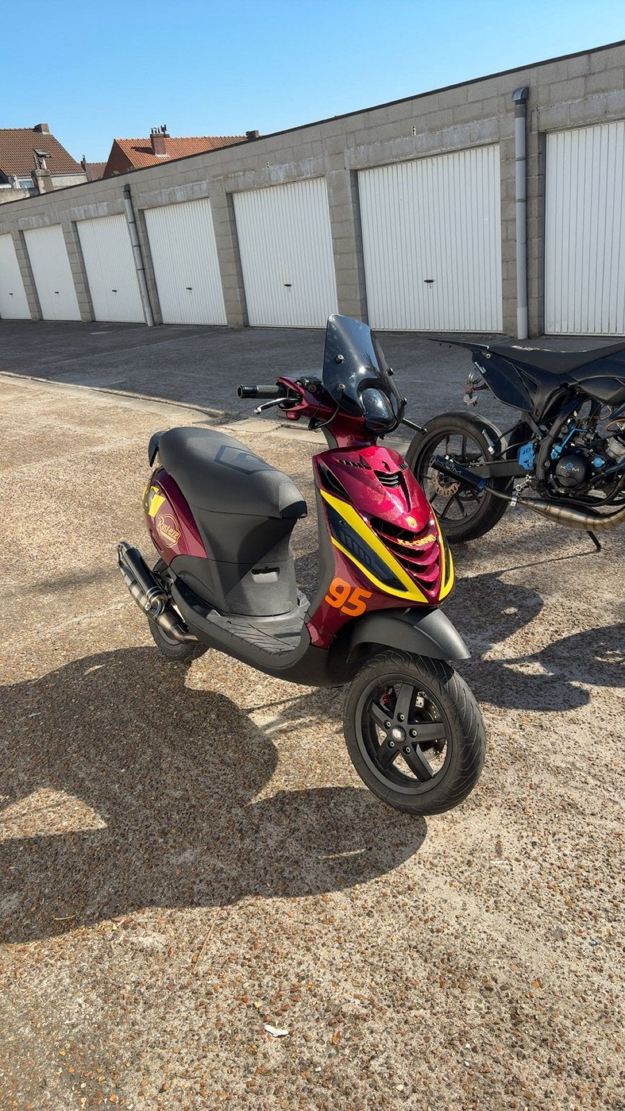 zip 70cc b klasse, Fietsen en Brommers, Scooters | Piaggio, Ophalen, Tweetakt, 70 cc, Zip
