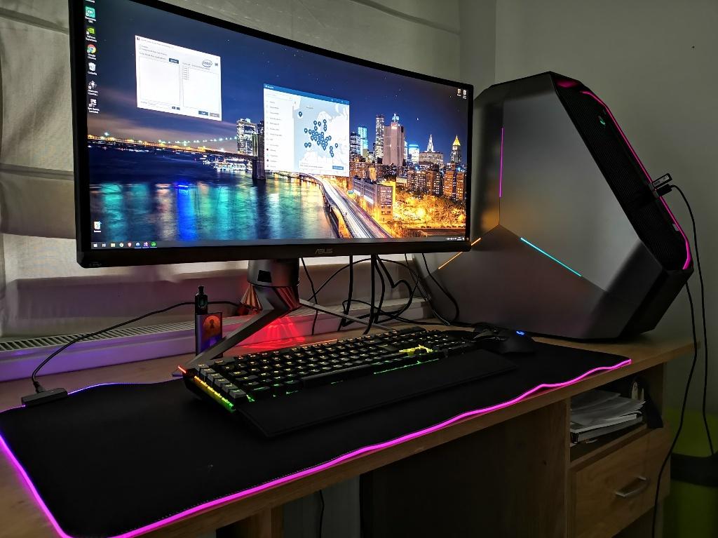 Alienware Area 51 ( R6 ) carte mère H.S, Intel Core i7, 16 GB, Enlèvement, 3 à 4 Ghz
