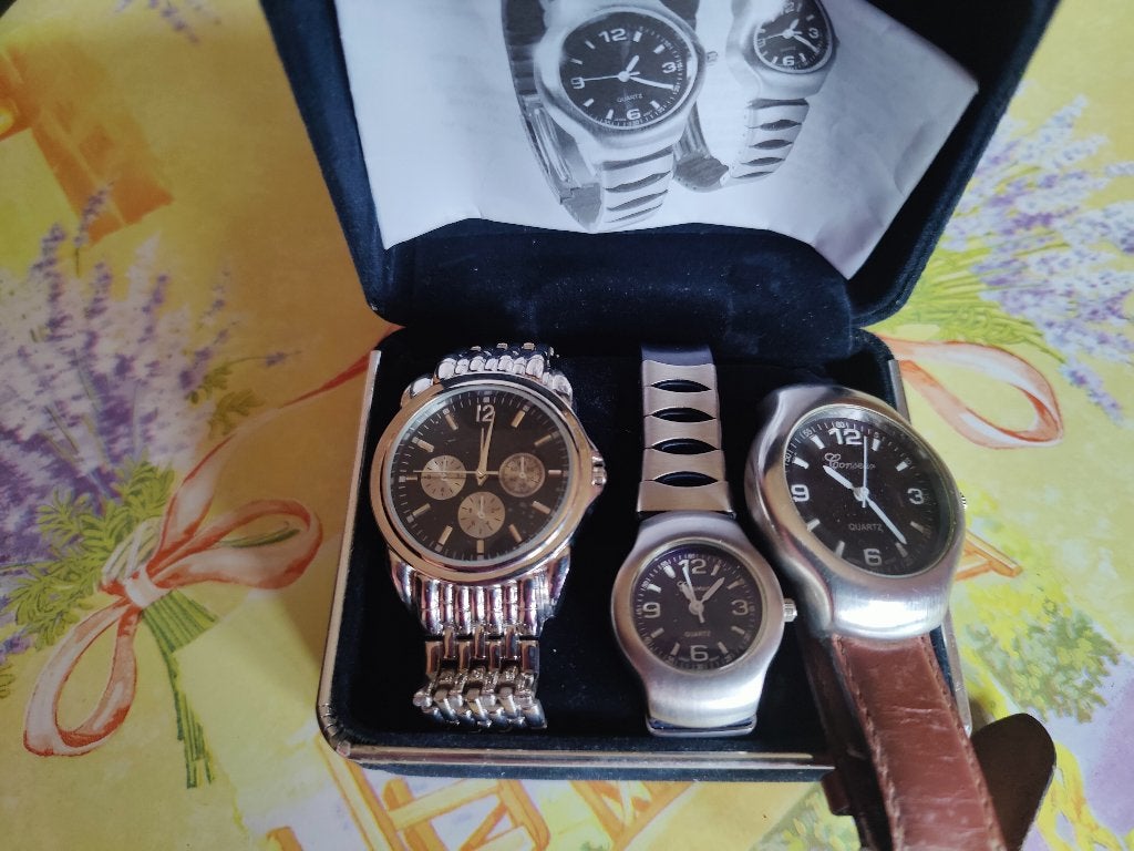 Coffret de montres, Antiquités & Art, Curiosités & Brocante, Enlèvement ou Envoi