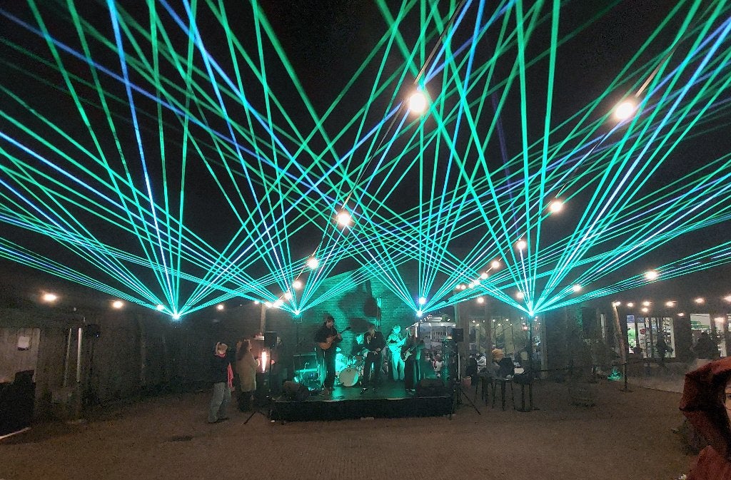 Lasershow Huren (Scherp geprijsd)     µ9z, Ophalen, Laser
