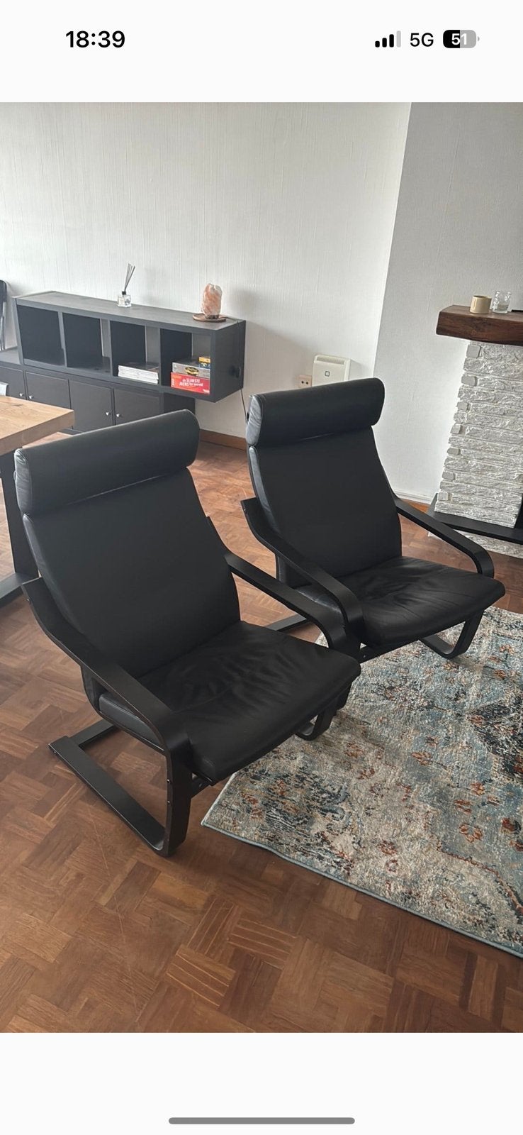 Ikea fauteuils moeten weg!, Ophalen of Verzenden, Zo goed als nieuw
