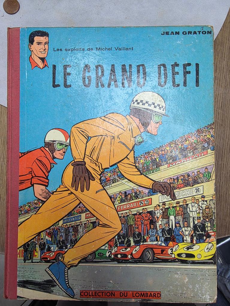 Le Grand Défi - Michel Vaillant EO 1959, Enlèvement ou Envoi, Jean Graton