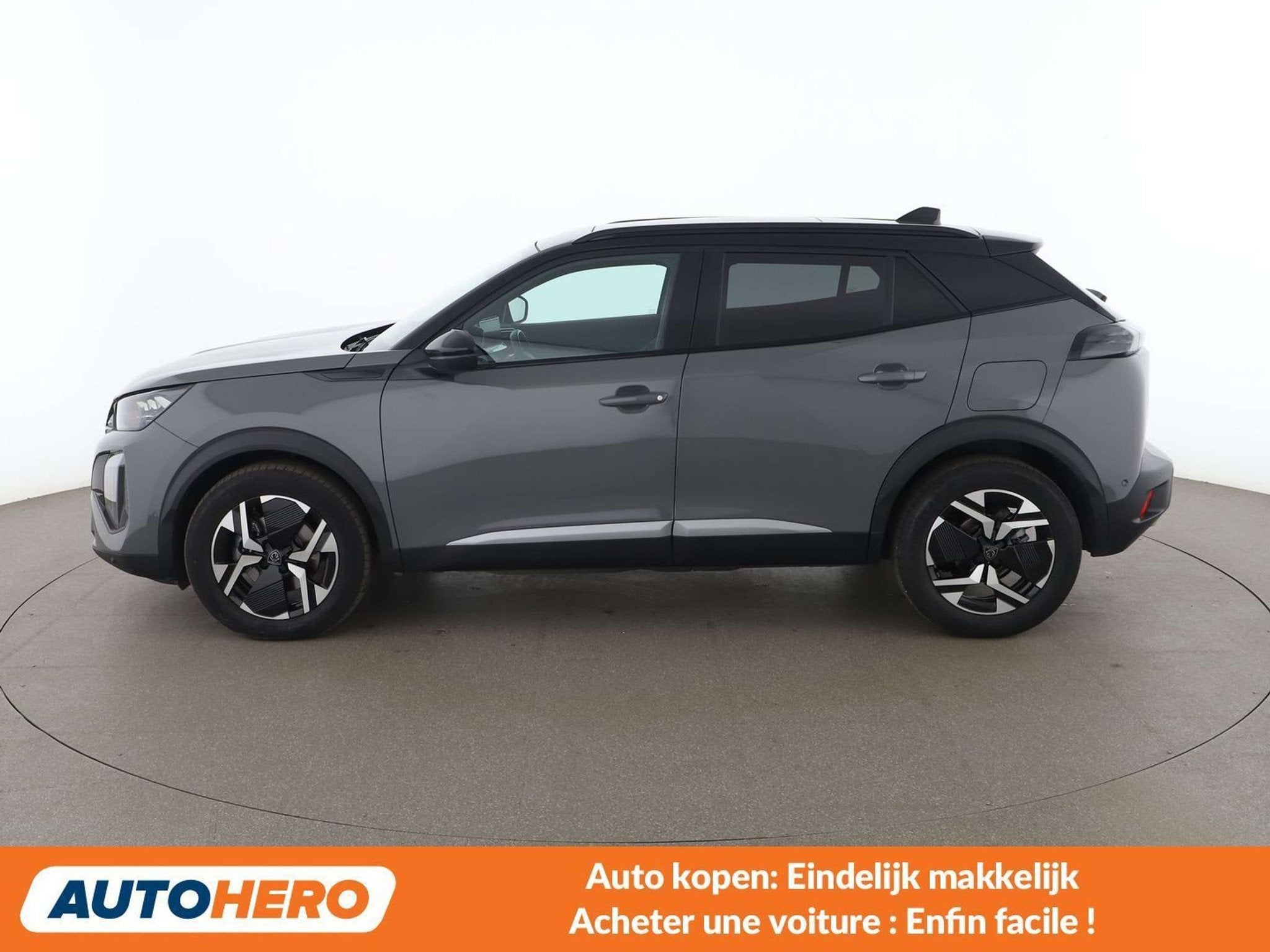 Peugeot 2008 1.2 Mild-Hybrid GT (bj 2025, automaat), Auto's, Gebruikt, Zwart, Overige brandstoffen, 5 zetels