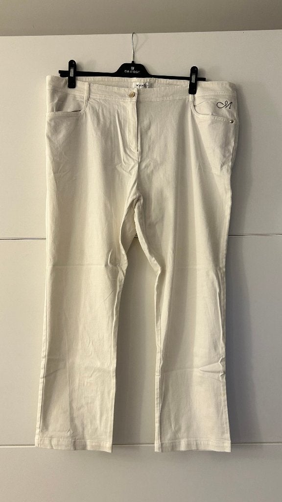 Mayerline witte broek, Mayerline, Enlèvement ou Envoi, Comme neuf, Pantalon ou Jeans