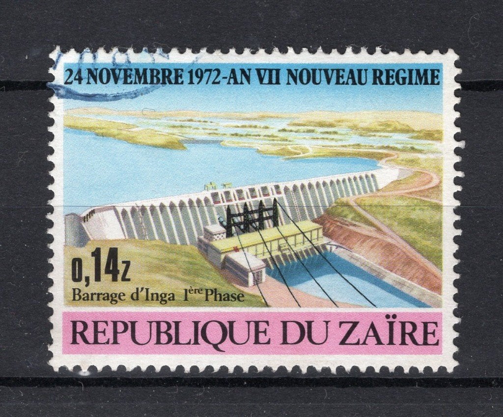 ZAIRE 824 estampillé 1973, Timbres & Monnaies, Envoi, Affranchi, Oblitéré
