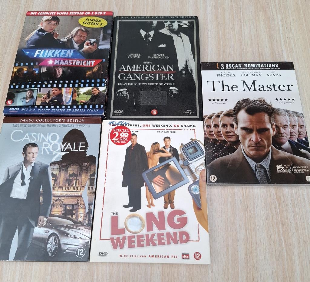 verkoop DVD BOX-met meerdere dvds-aan 3 € per stuk-(foto 8), Cd's en Dvd's, Ophalen of Verzenden, Gebruikt