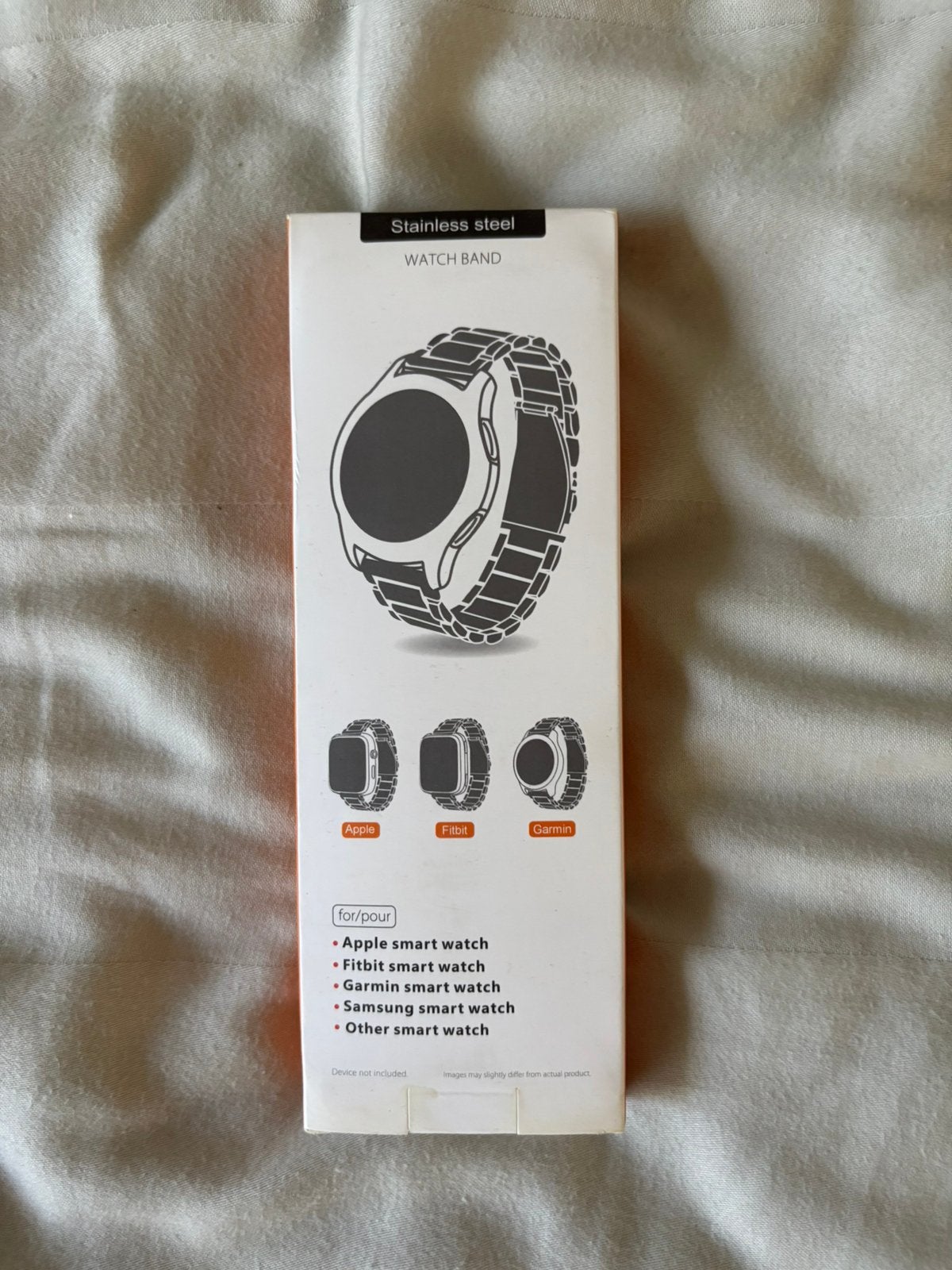 smartwatch-band van roestvrij staal, Ophalen of Verzenden, Zo goed als nieuw, Apple