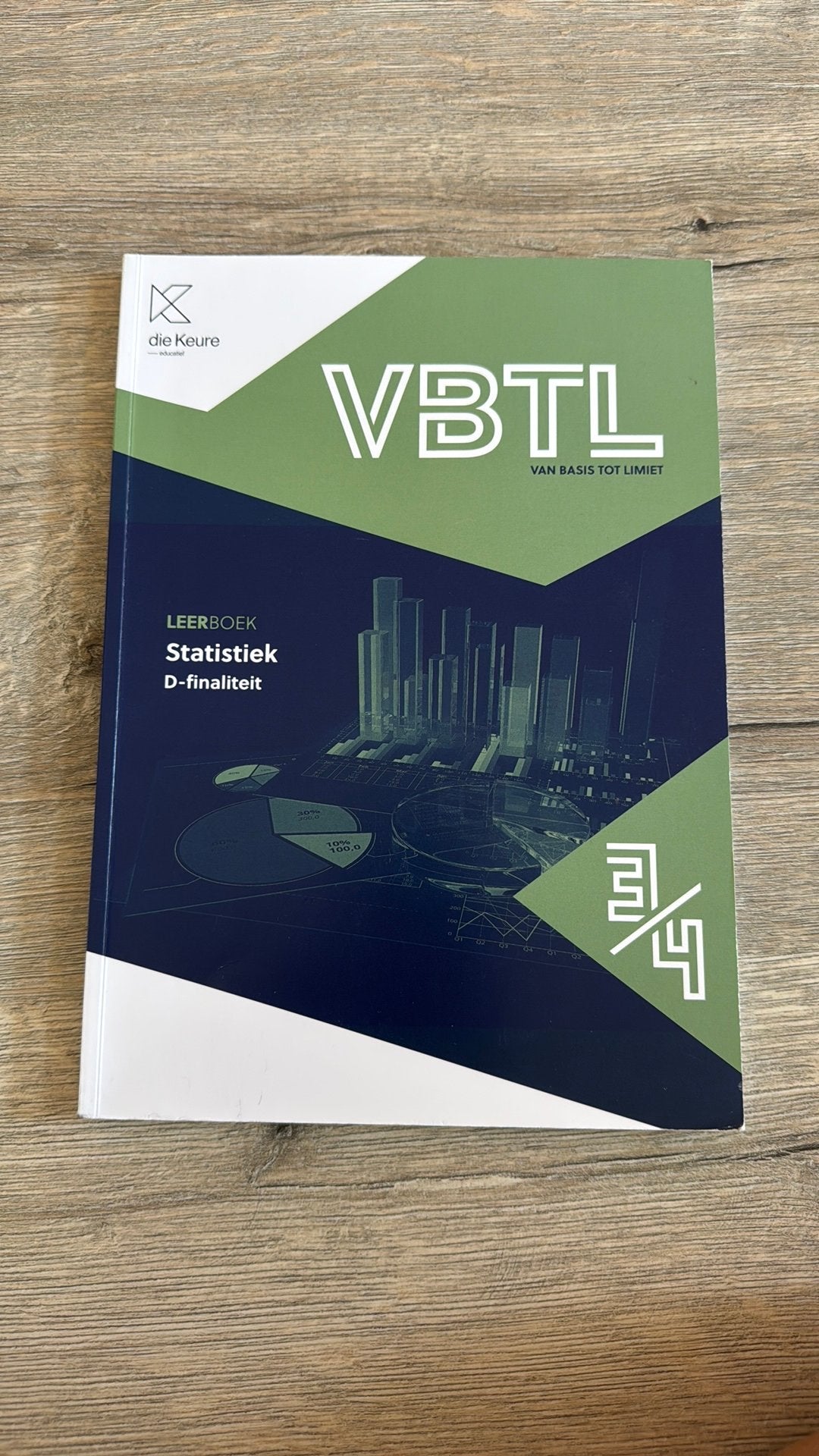 VBTL 3/4 – leerboek statistiek , Boeken, Ophalen of Verzenden, Nederlands