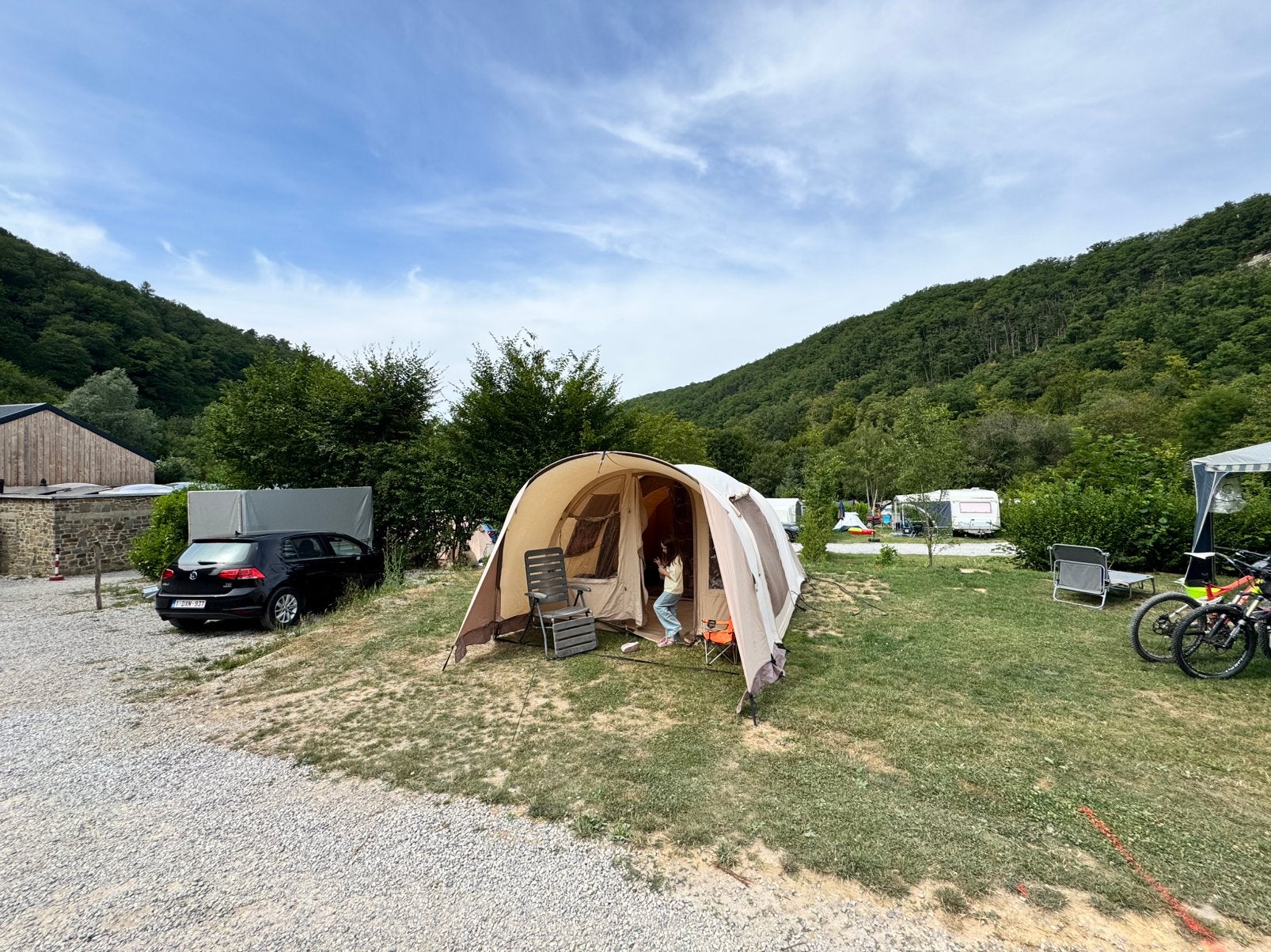 Tent bardani mazara 310 prestige 4 personen, Ophalen, Gebruikt, Tot en met 4