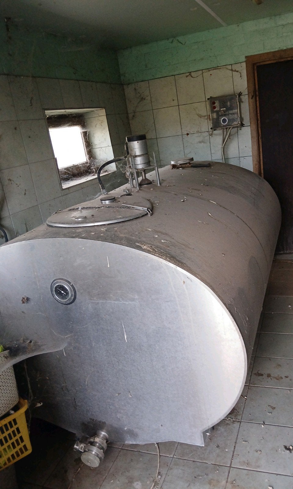 melktank, Ophalen
