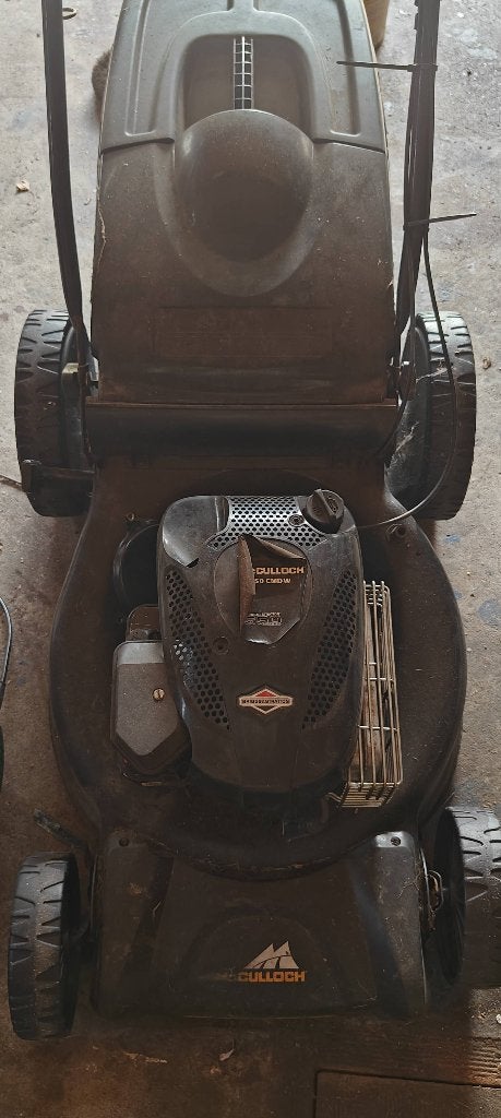 Te koop grasmaaier. Briggs and Stratton, Tuin en Terras, Ophalen, Gebruikt, Briggs and Stratton, Benzine-grasmaaier