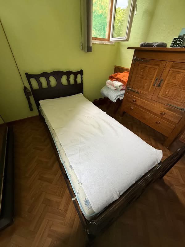 Lit une personne, Maison & Meubles, Enlèvement, Comme neuf, Une personne, Bois