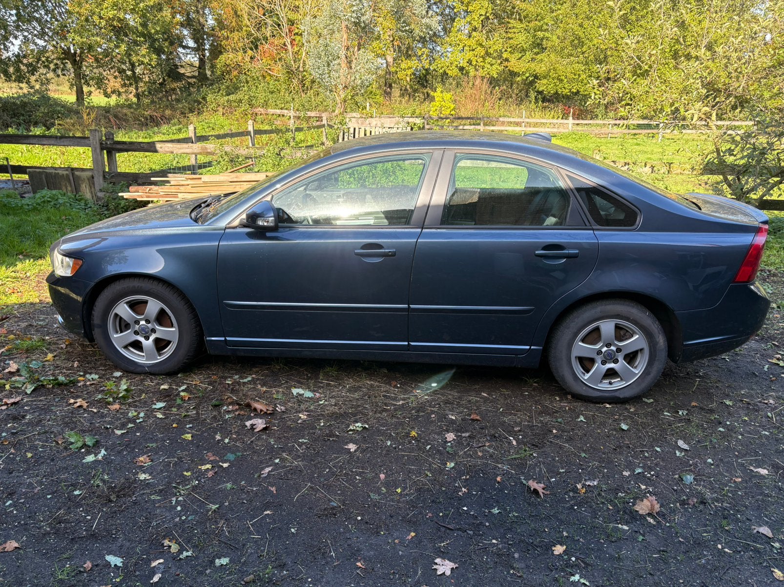 Volvo s40, Auto's, Voorwielaandrijving, Euro 5, Zwart, 4 cilinders