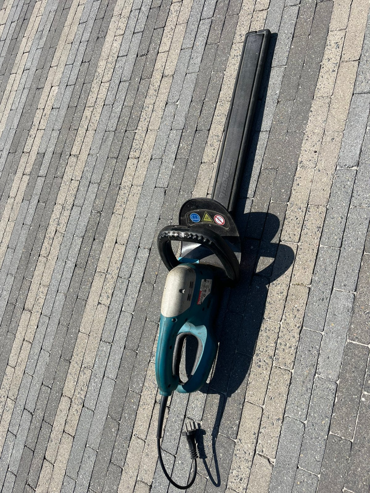 Makita heggenschaar 650mm zaagblad in goede staat, Ophalen, Zo goed als nieuw