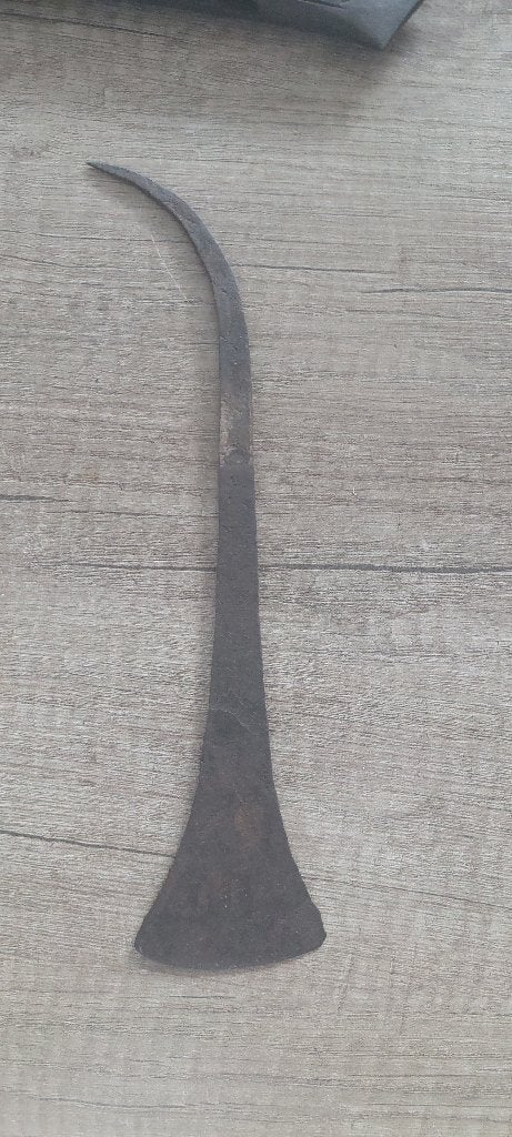 hache de combat et d'apparat des tribus Naga, Enlèvement