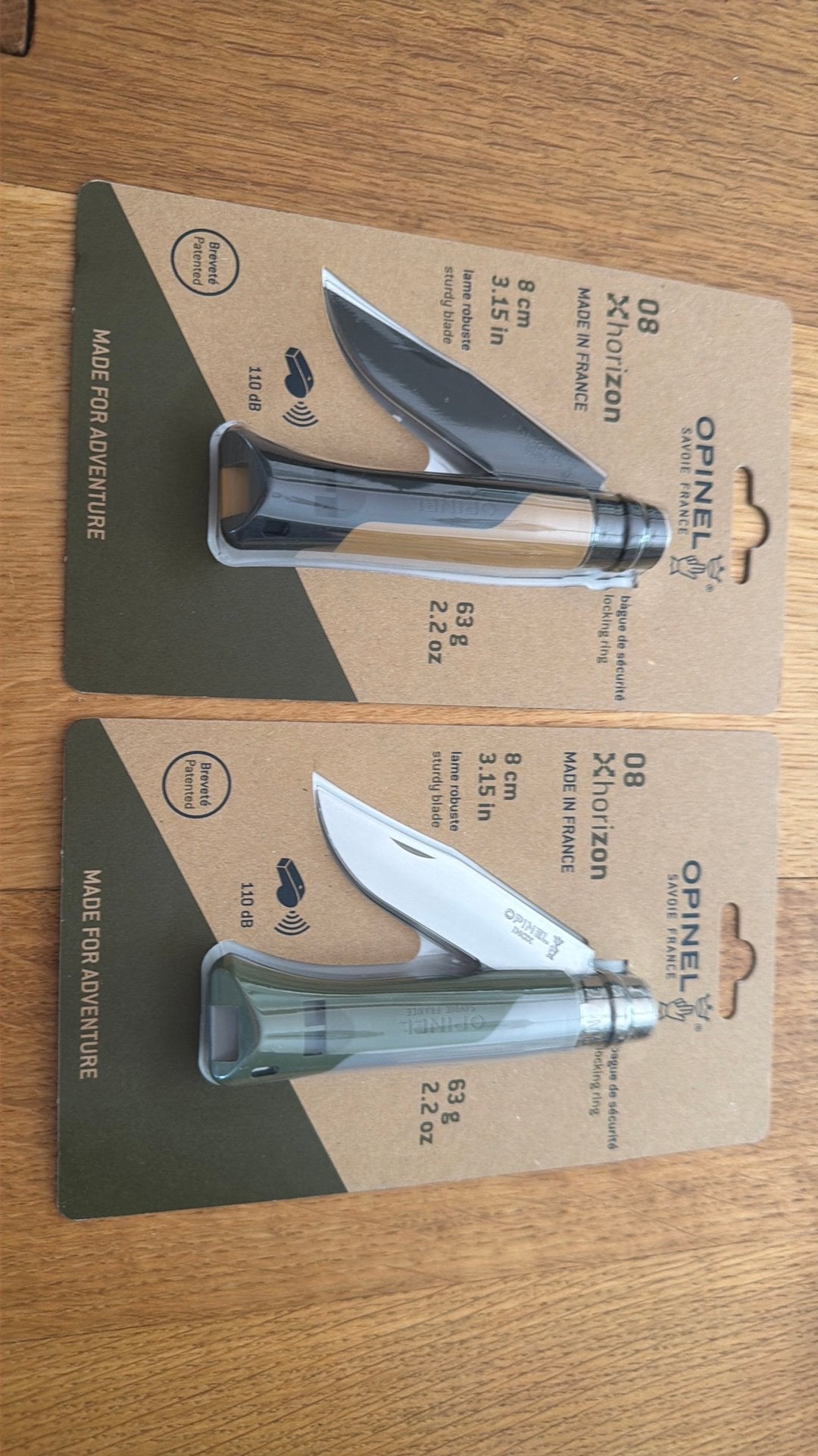 Opinel inox, Caravanes & Camping, Outils de camping, Enlèvement ou Envoi, Comme neuf
