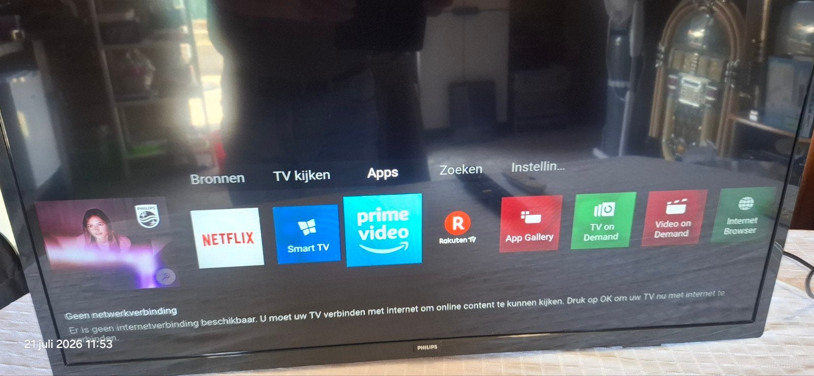 philips 32 inch smart tv, Audio, Tv en Foto, Televisies, Ophalen, Philips, Smart TV
