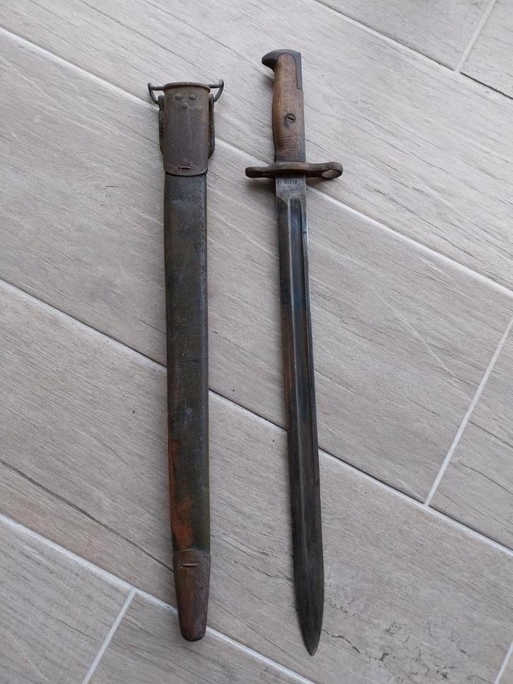 Baïonnette longue américaine US ww1 ww2 1906 SA, Enlèvement ou Envoi