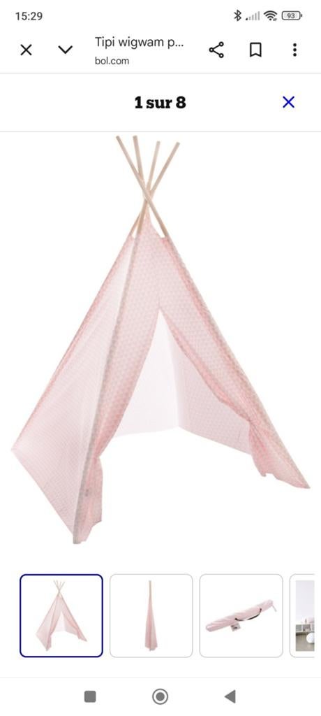 Tipi rose enfant, Enfants & Bébés, Enlèvement