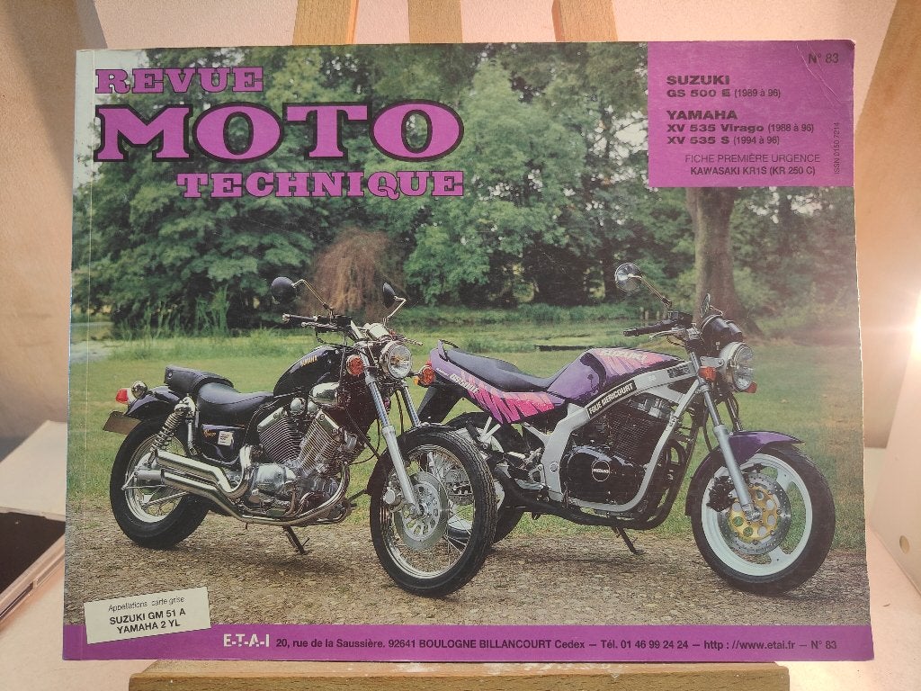 rta suzuki gs 500, Motos, Enlèvement ou Envoi