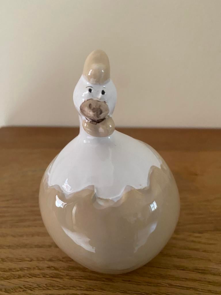 Oude eierschaal van Little hen J line, Ophalen of Verzenden