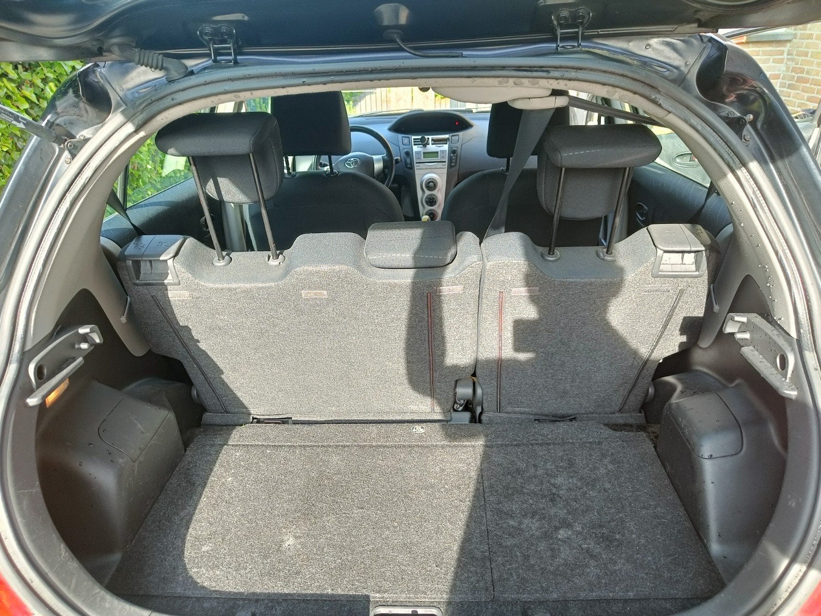 Toyota yaris, Stof, Zwart, 5 deurs, Particulier