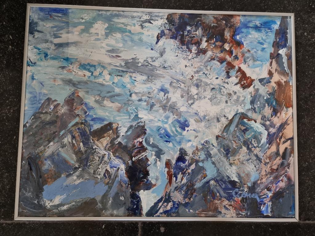 Jan Cremer  Olie werk, Antiek en Kunst, Ophalen