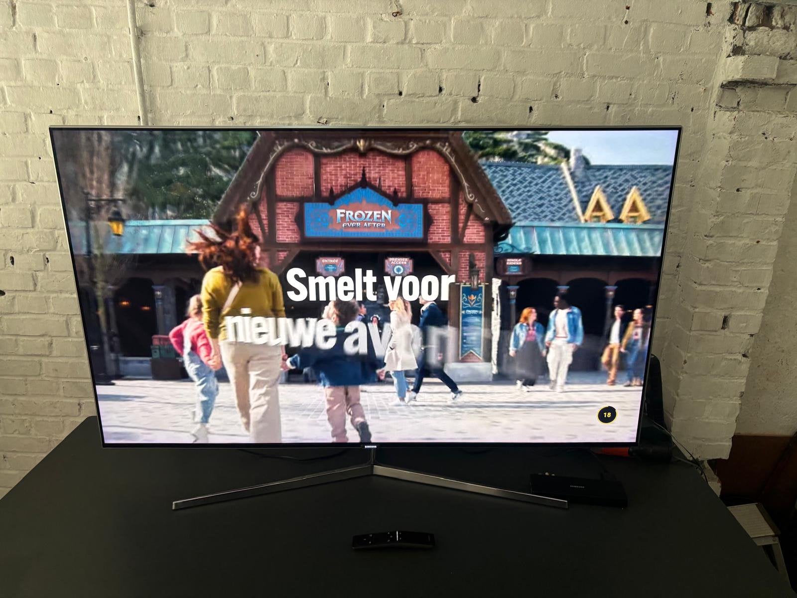 Samsung Smart 4K UHD 55 inch, Ophalen, LED, 120 Hz, Zo goed als nieuw