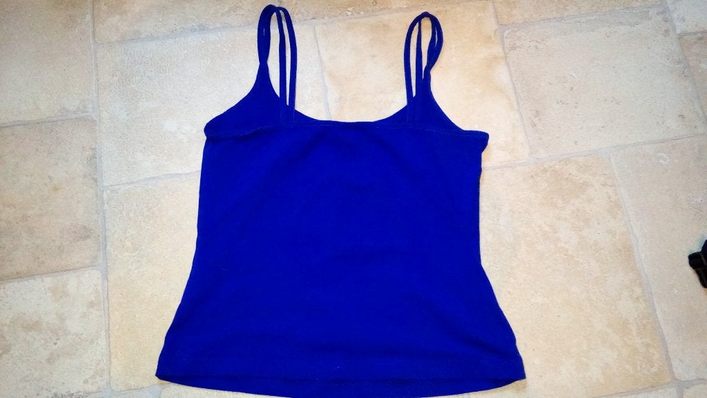 Topje, small, Kleding | Dames, Blauw, Ophalen of Verzenden, Gedragen, Maat 36 (S)
