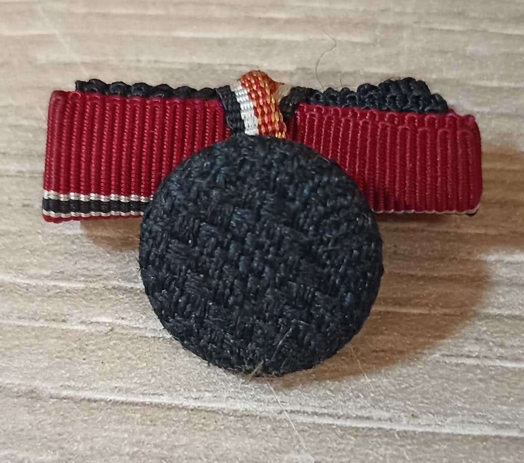 Boutonnière Allemande Croix de Fer 2e Classe 1939 - WW2, Envoi, Armée de terre, Autres types
