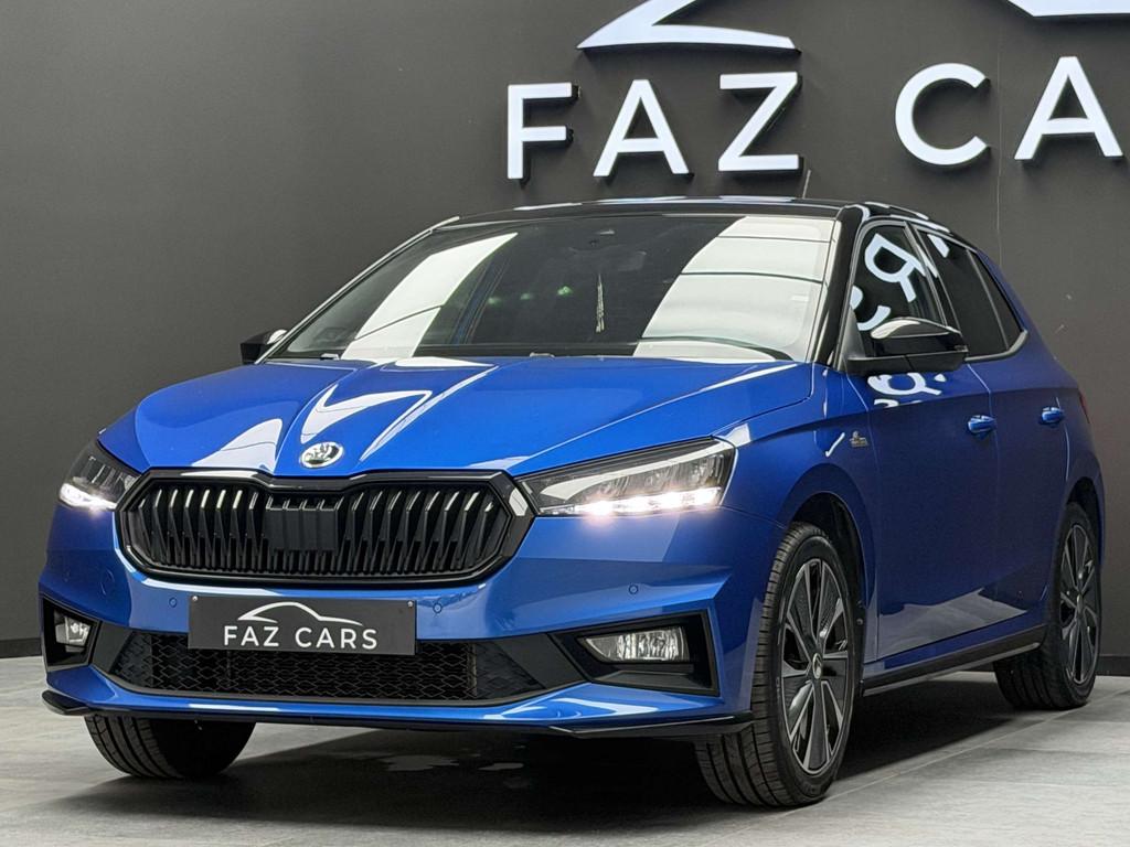 Skoda Fabia 1.0 TSI Monte Carlo * 1ER PROP + CAMÉRA + GPS *, Auto's, Voorwielaandrijving, Stof, Gebruikt, 95 pk