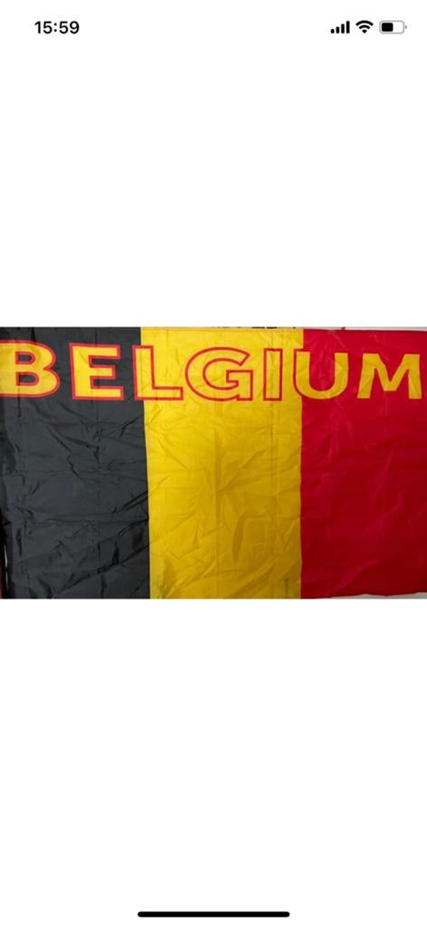 Drapeau belge, Divers, Drapeaux & Banderoles, Enlèvement ou Envoi, Comme neuf
