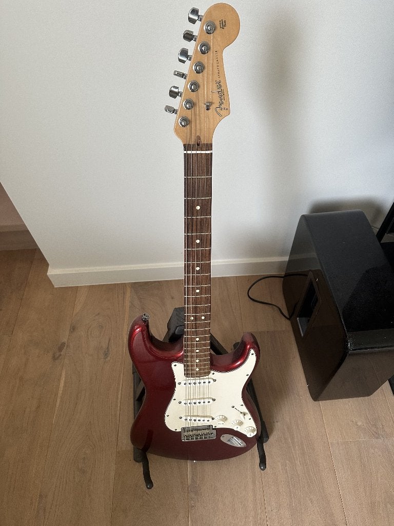 Fender American Stratocaster Candy Cola  2010  + FlightCase, Musique & Instruments, Instruments à corde | Guitares | Électriques