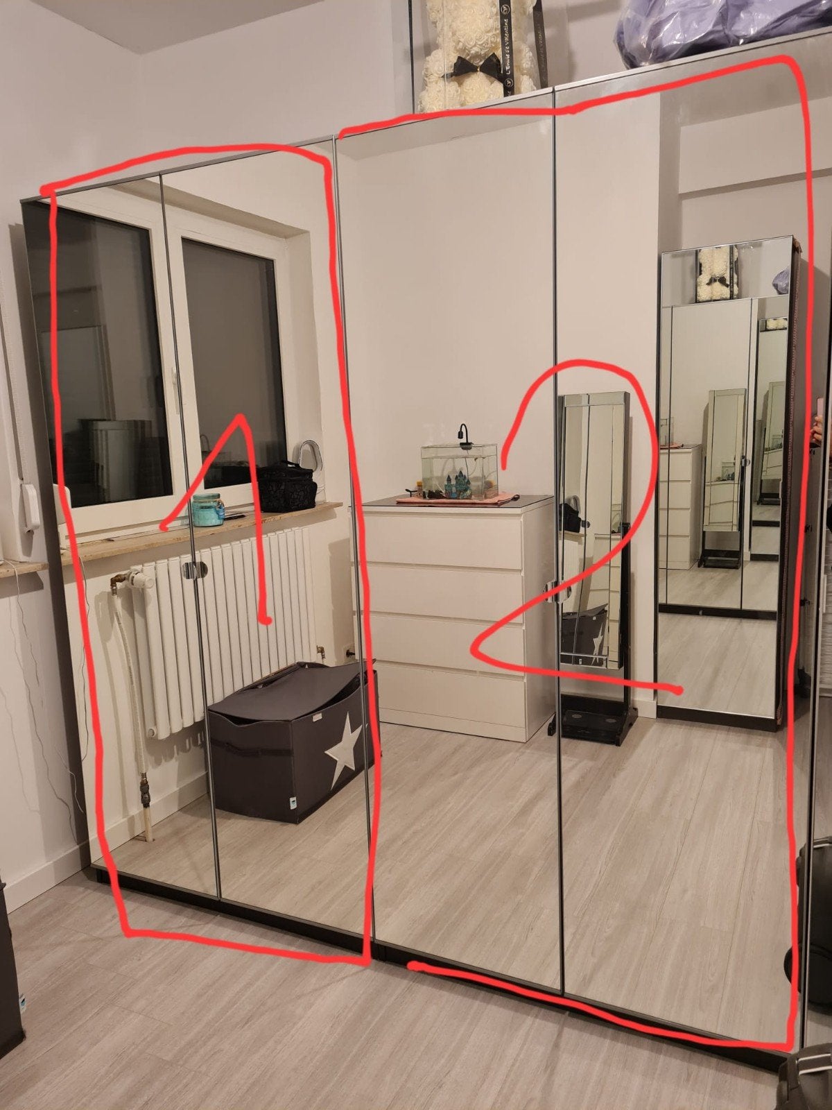 armoire là pièce, Ophalen