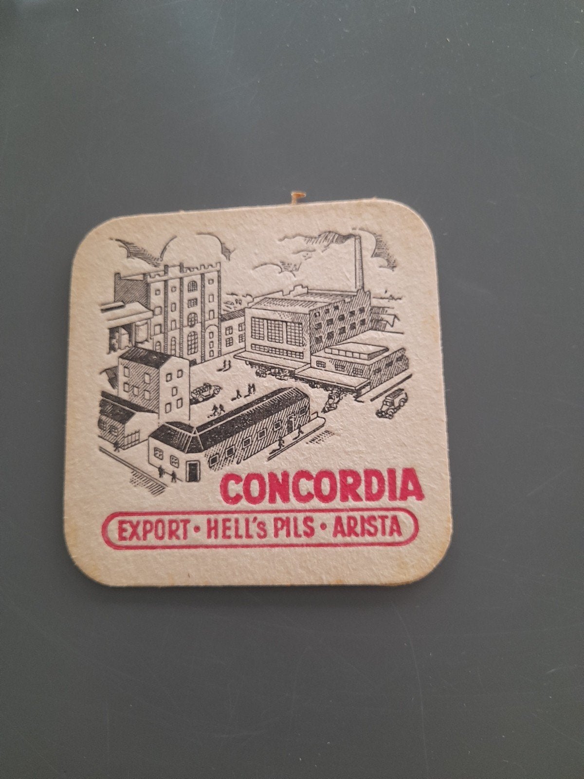 Bierviltje brouwerij concordia geraardsbergen, Verzamelen, Ophalen of Verzenden