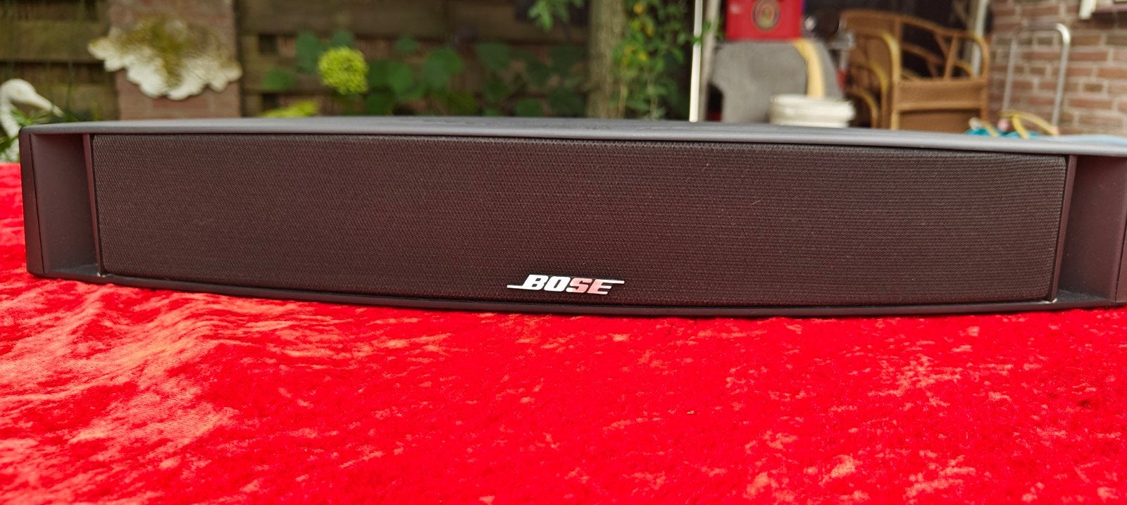 Bose VCS-10 Center luidspreker zwart, Ophalen of Verzenden, 60 tot 120 watt, Bose, Geschikt voor surround/home cinema