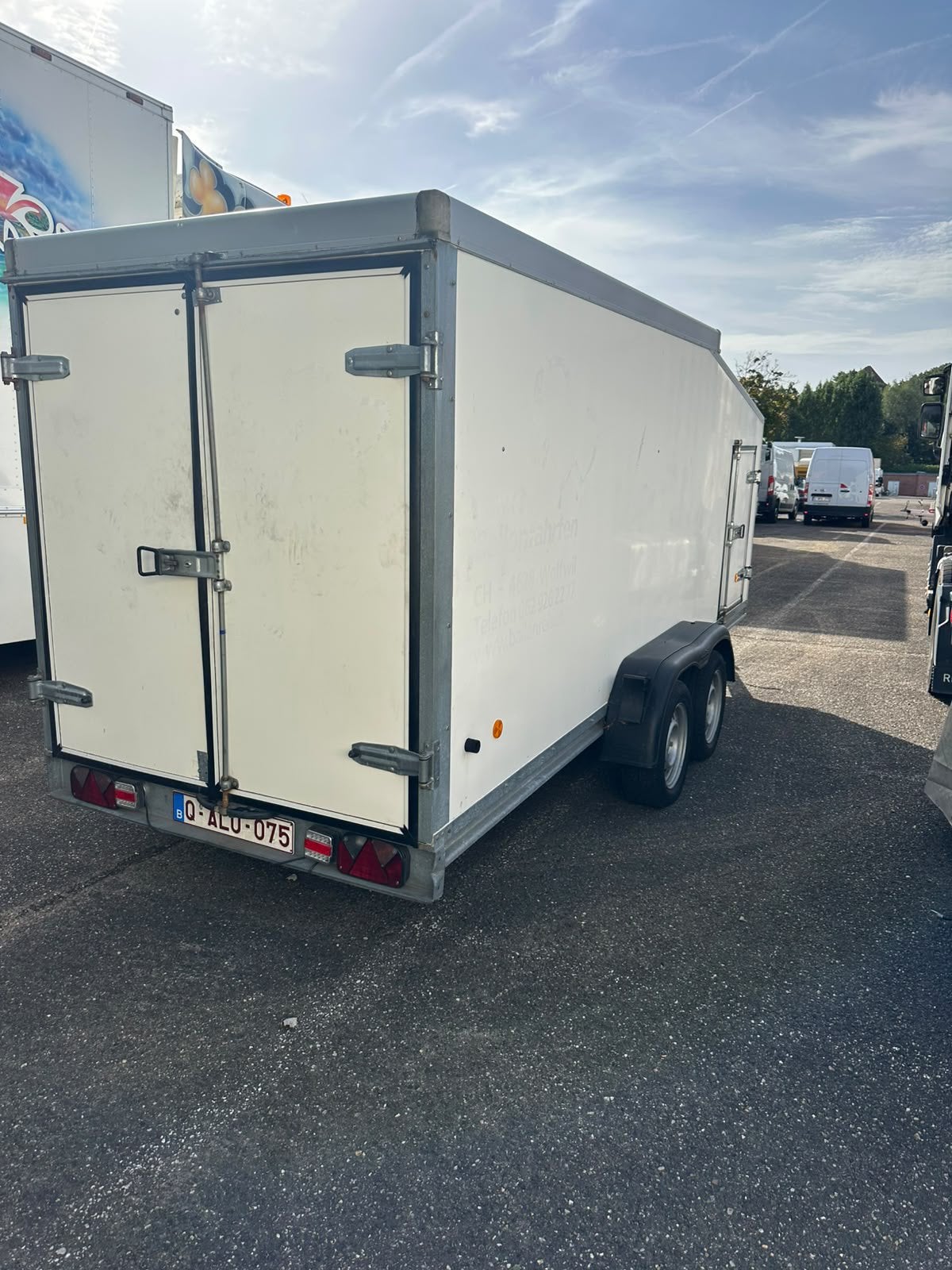 A vendre remorque Bockmann, Enlèvement, Utilisé