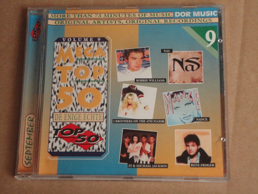 CD Mega Top 50 Van 1996/9 NAS/OMC/PAUL ELSTAK/TWENTY 4 SEVEN, Cd's en Dvd's, Cd's | Verzamelalbums, Ophalen of Verzenden