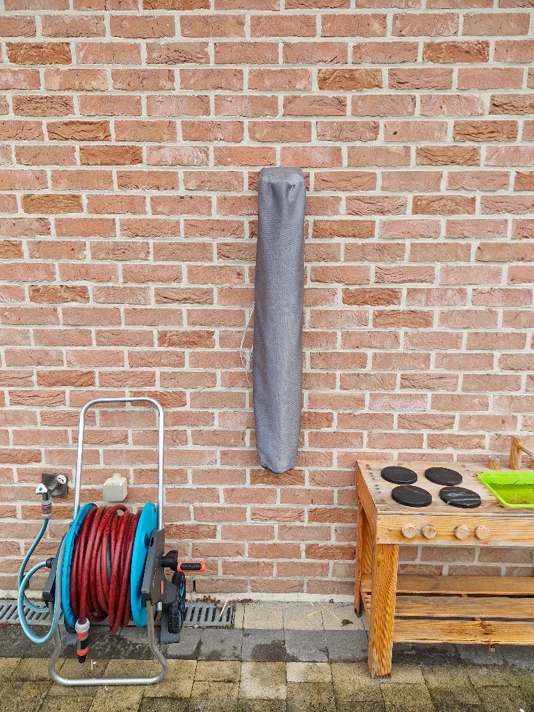 Brabantia Wallfix wanddroogrek met beschermhoes, Jardin & Terrasse, Sèche-linge & Lave-linge, Enlèvement, Utilisé, Séchoir à linge