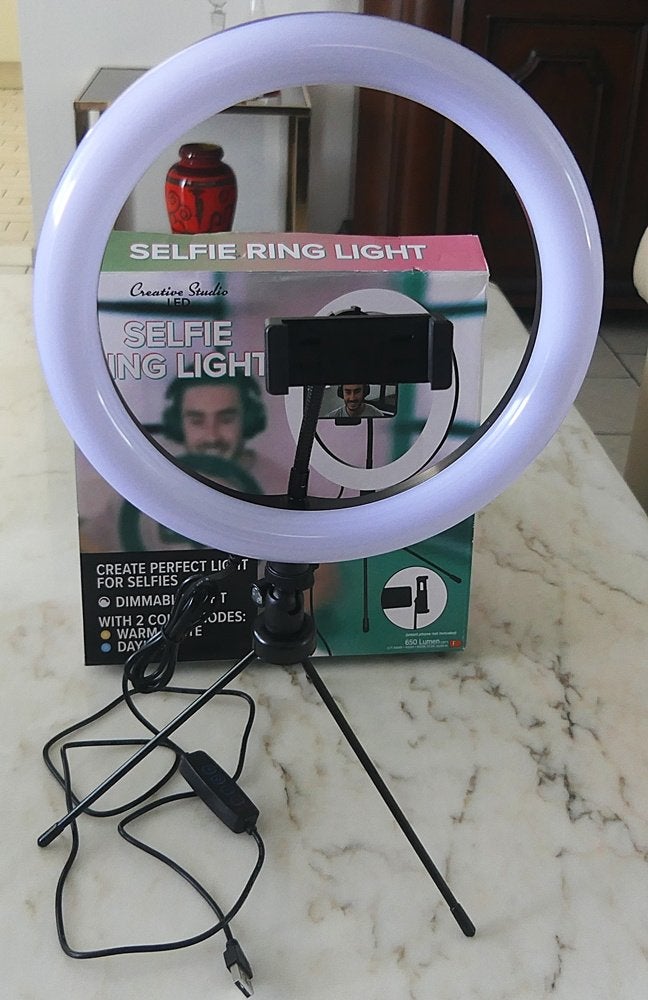 Selfie ring light, Audio, Tv en Foto, Ophalen, Nieuw