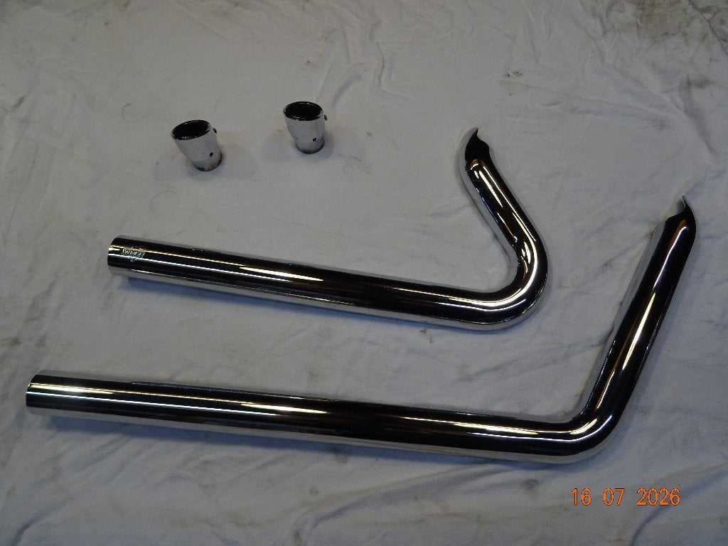 HD Vance & Hines BIG Shots Heat Shields, Motoren, Ophalen of Verzenden, Gebruikt