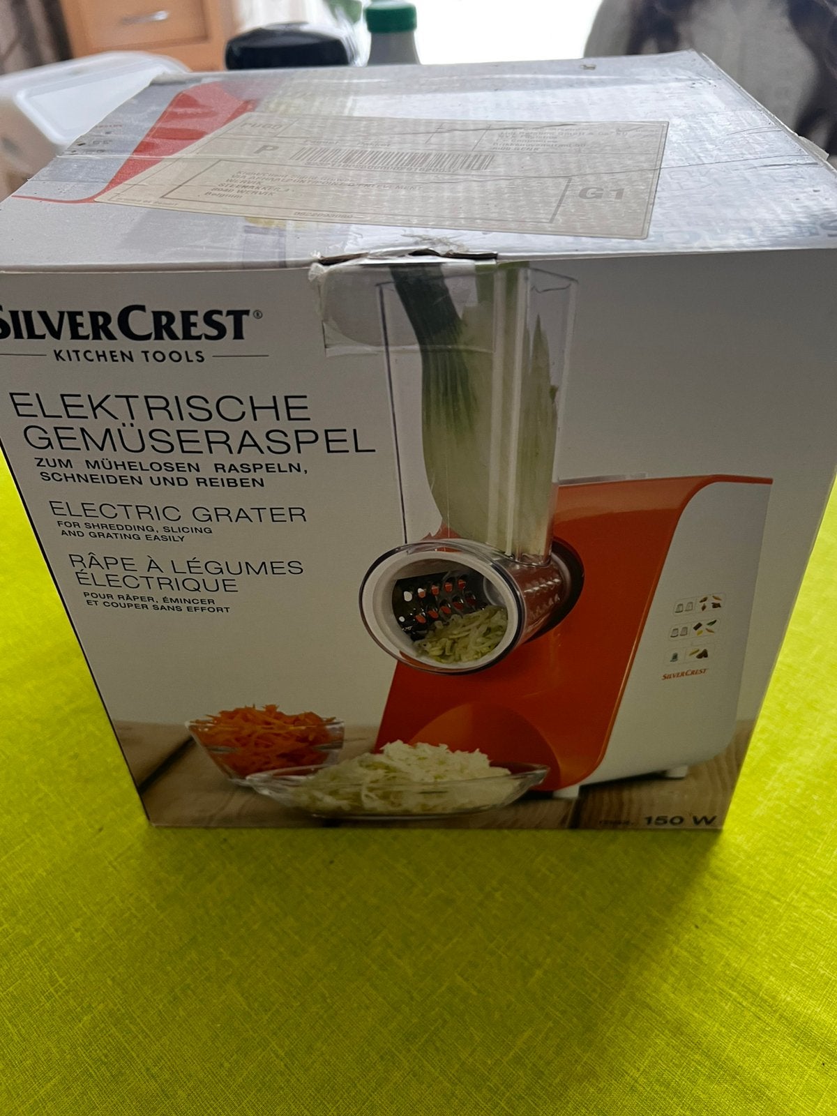 Râpe à légumes électrique, Enlèvement ou Envoi, Comme neuf