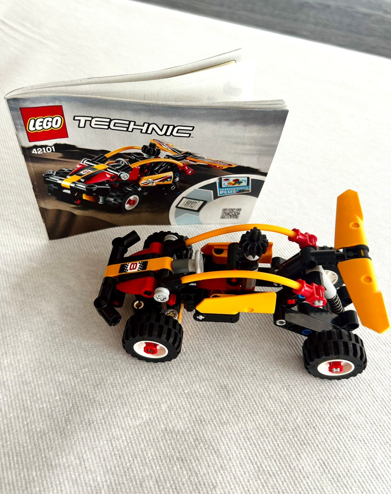 LEGO Technic 42101 Buggy (2-in-1) compleet met Boekje, Ophalen, Lego, Zo goed als nieuw, Compleet